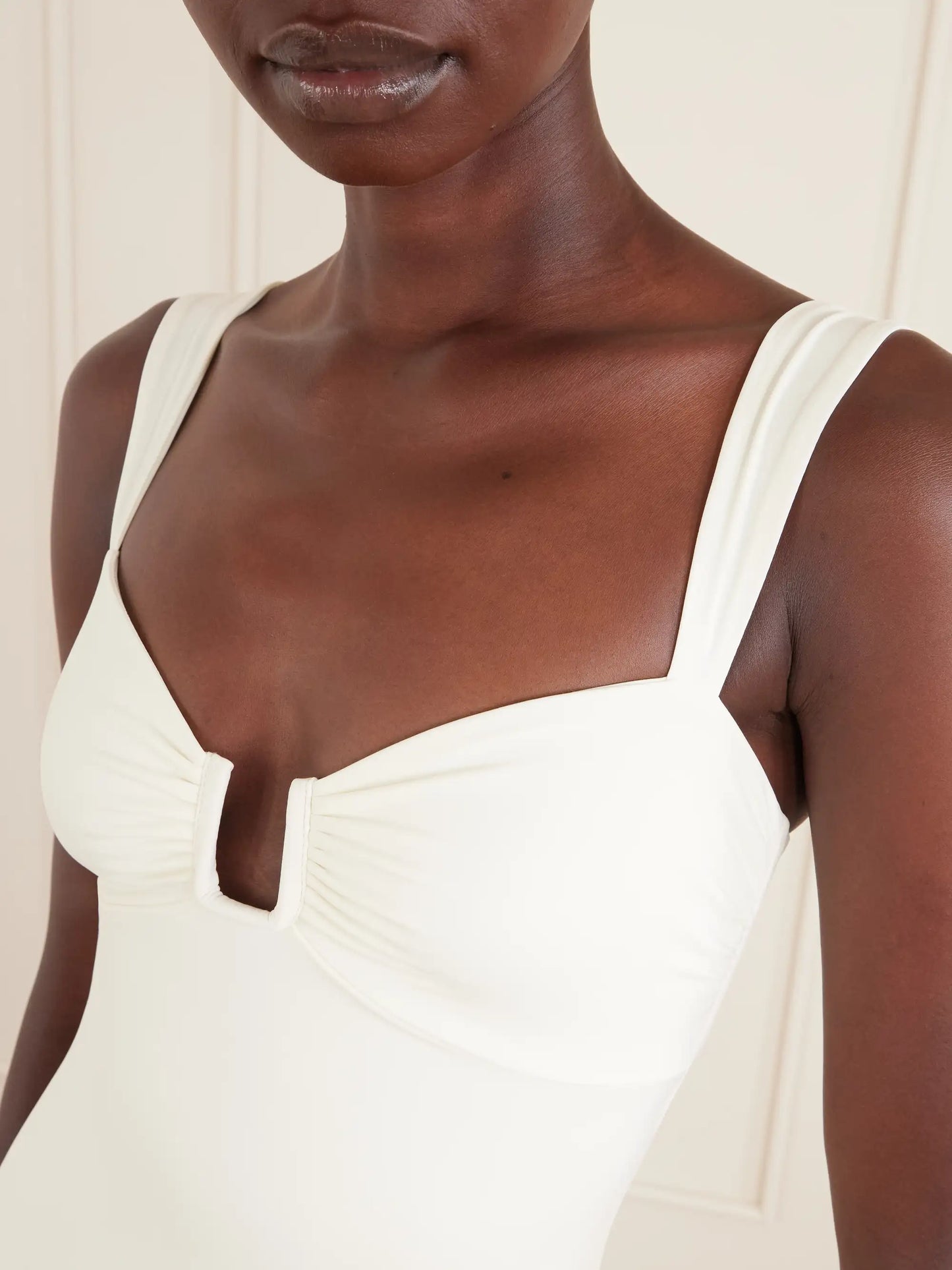 Cannes Gathered Recycled Stretch Swimsuit