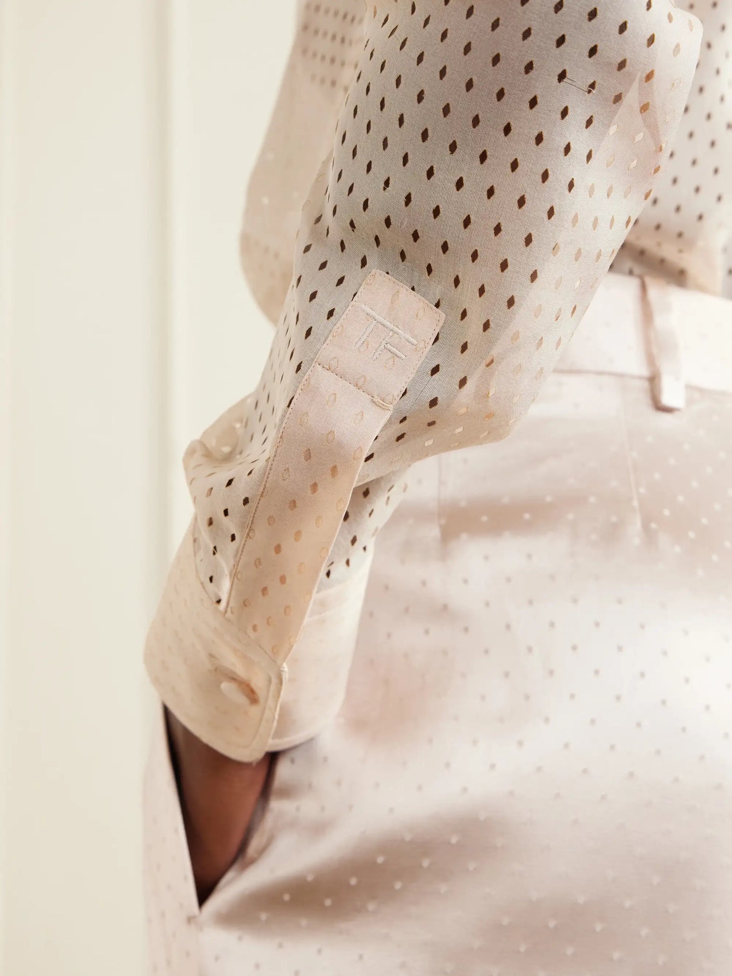 Oversized Silk-chiffon Shirt