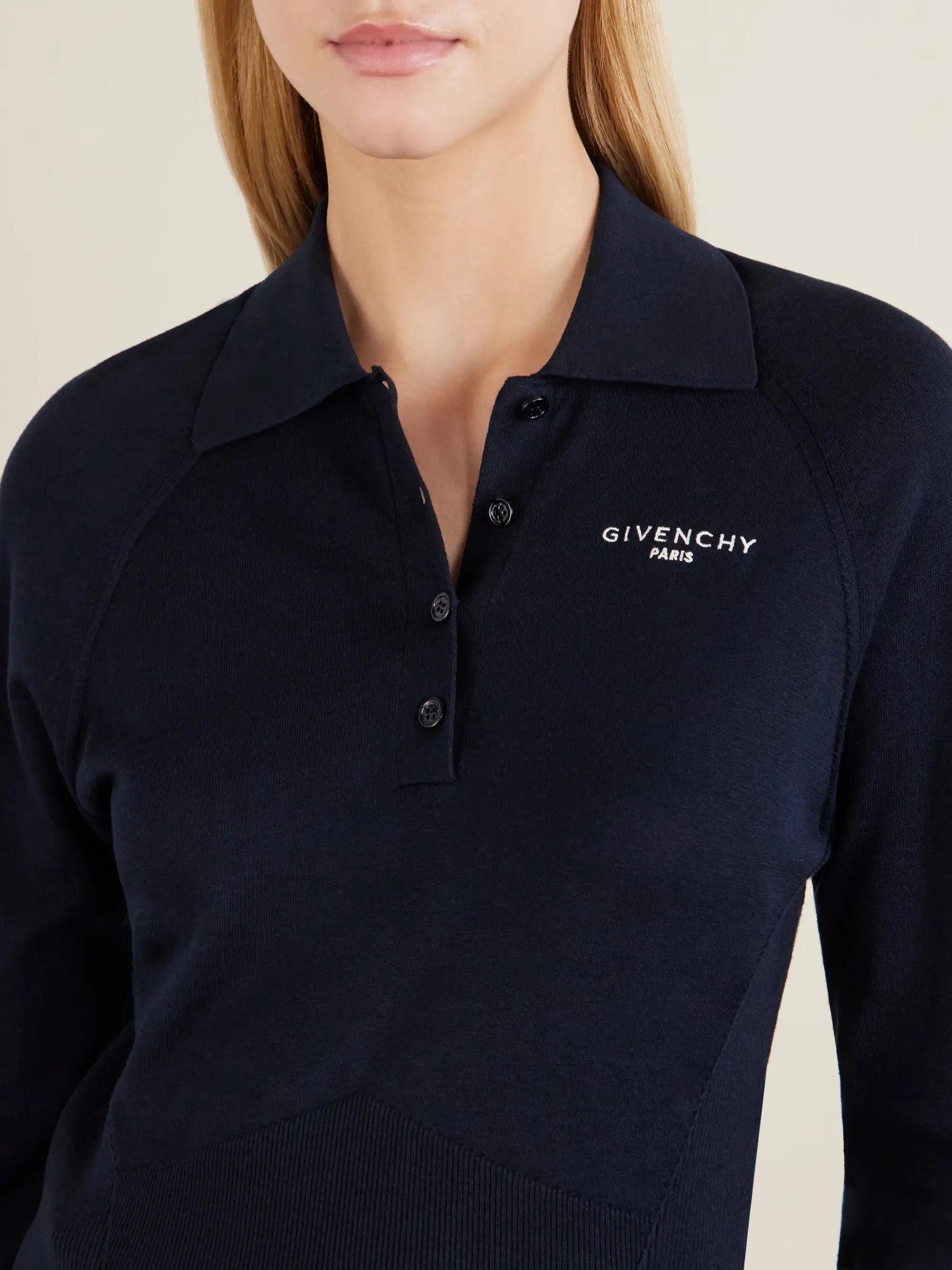 Logo-embroidered Cotton And Silk-blend Polo Sweater