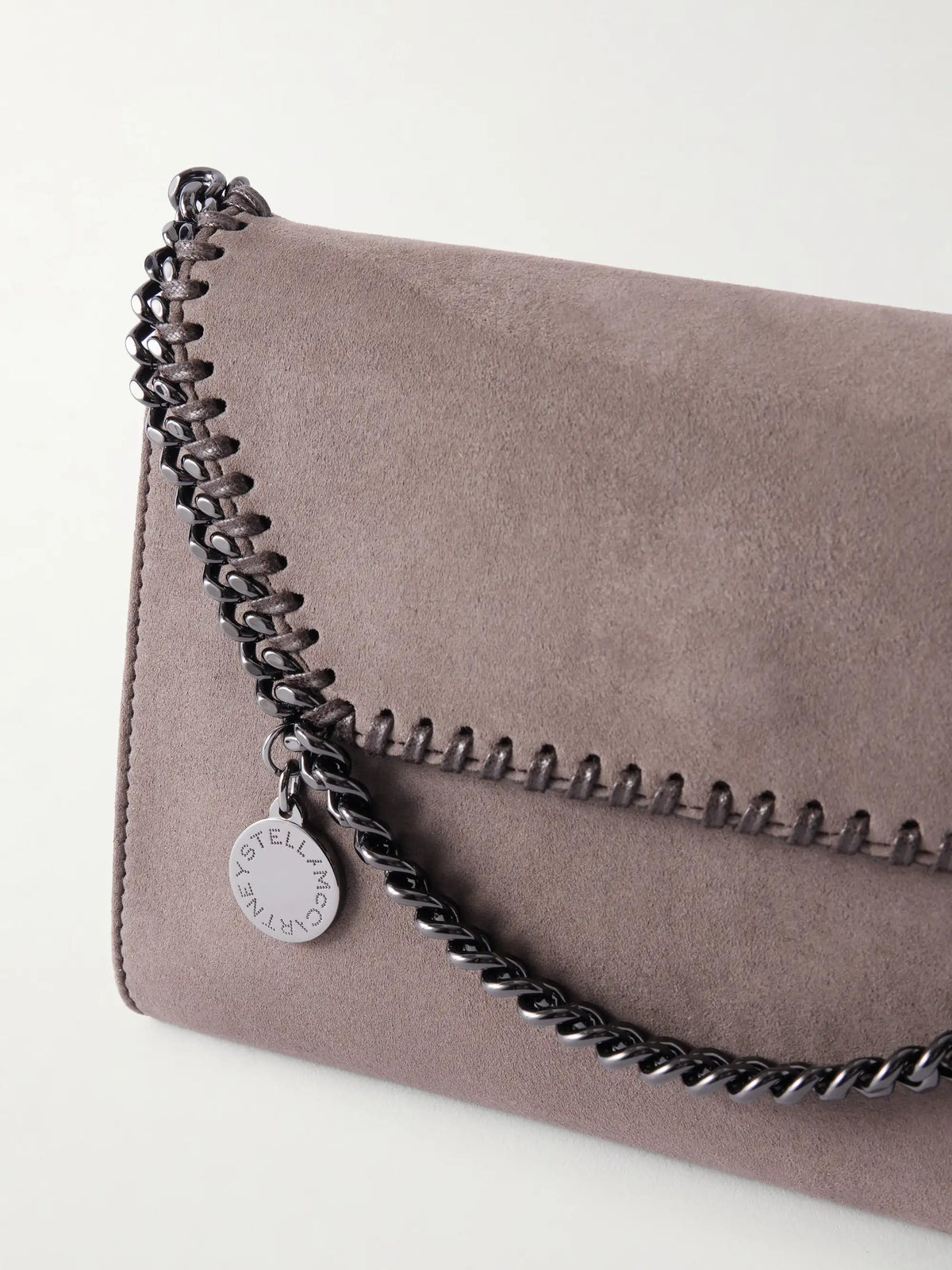 Falabella Vegetarian Suede Shoulder Bag