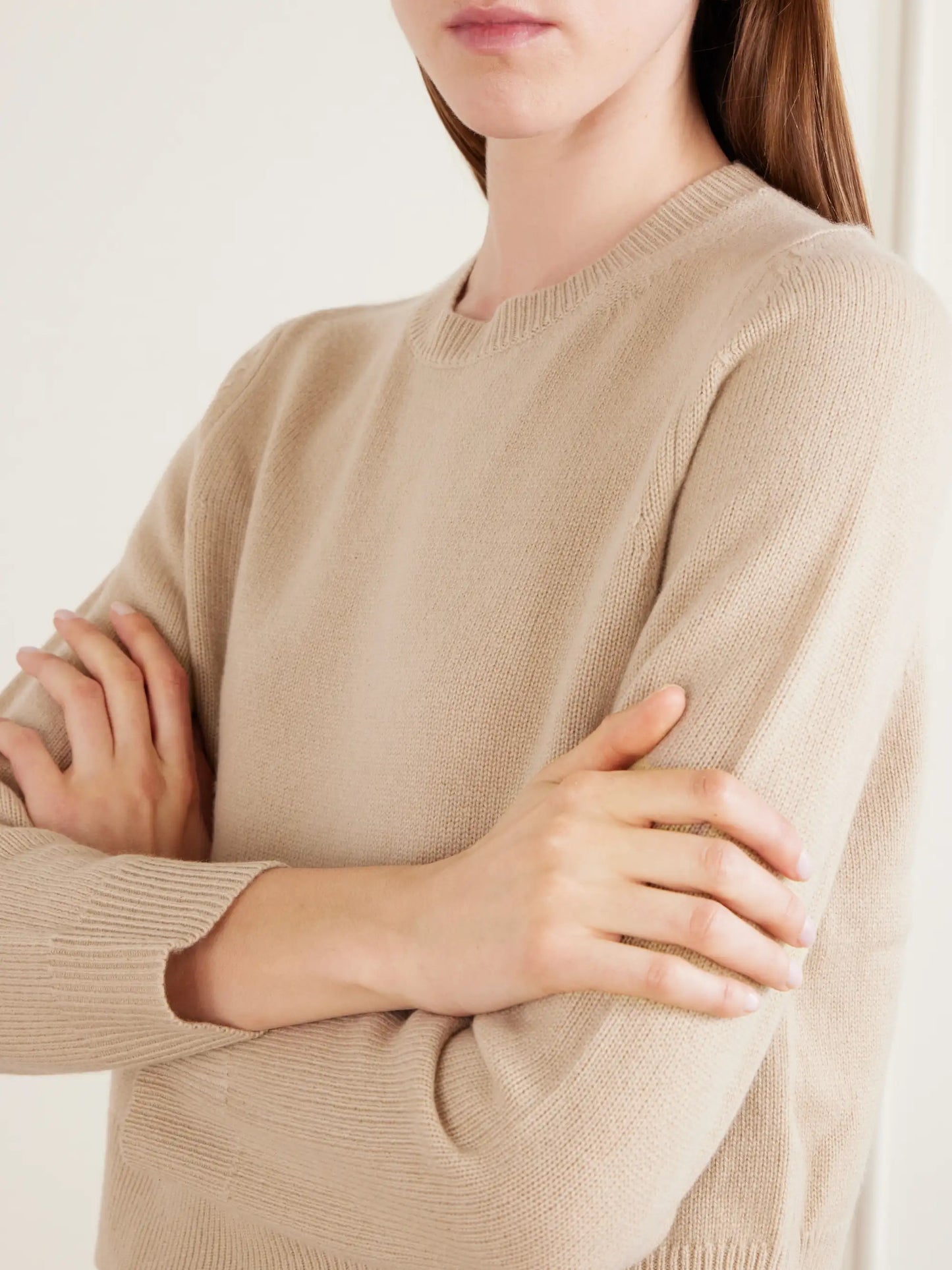 Venus Cropped Cashmere Sweater