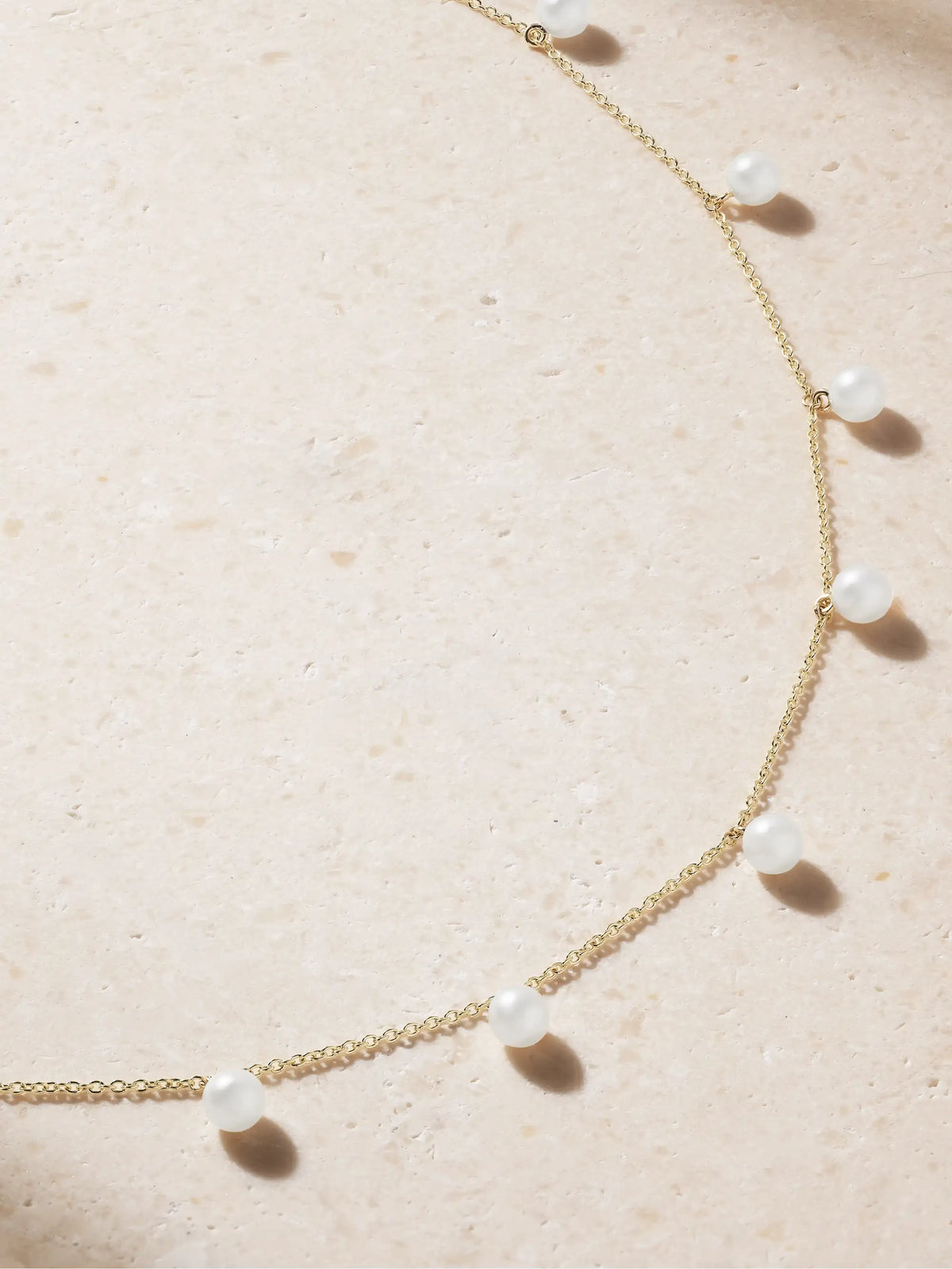 Lou Lou 14-karat Recycled Gold Pearl Necklace