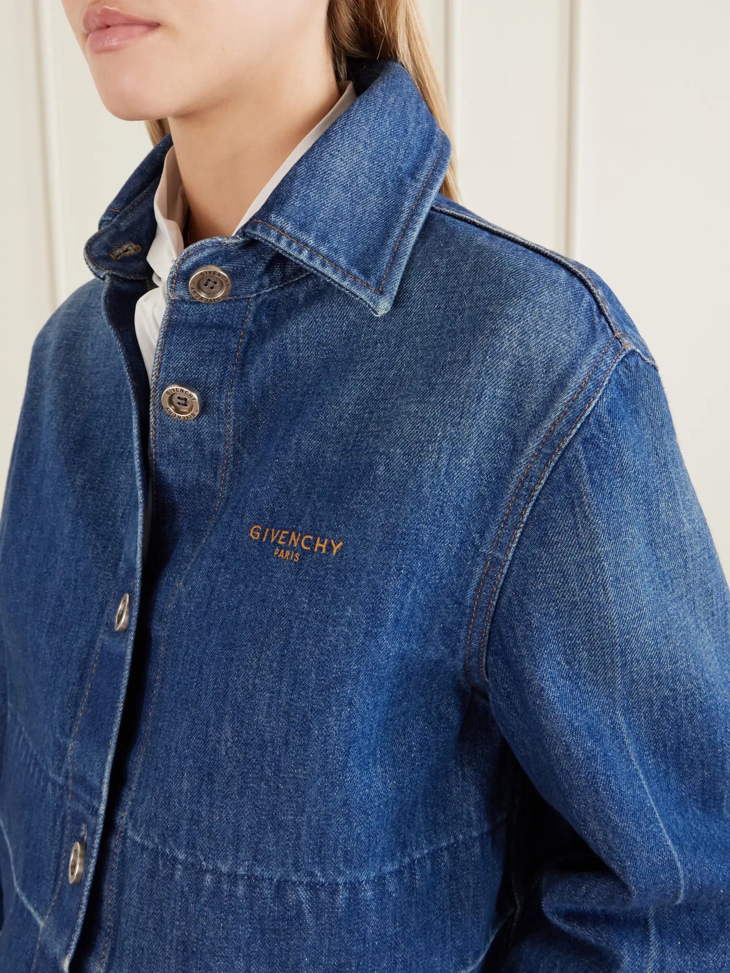 Raw Edge Denim Jacket
