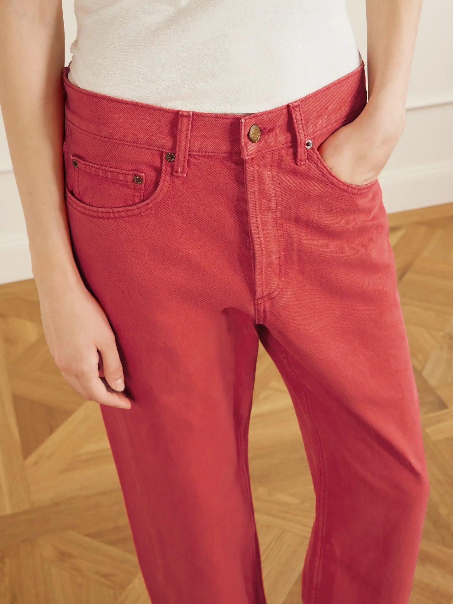 Charlot Relaxed Mid-rise Straight-leg Jeans
