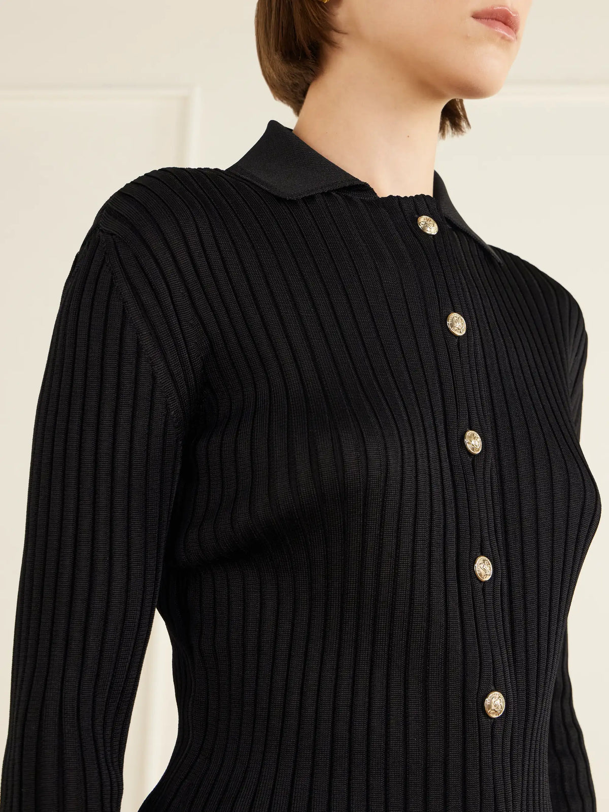 Balmain Ribbed Cardigan