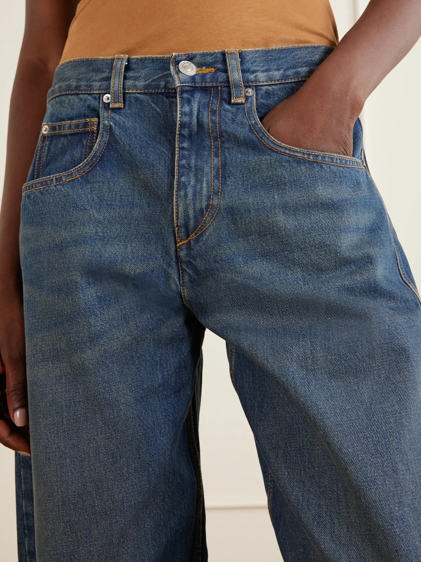 Oriane Mid-waist Boyfriend Jeans