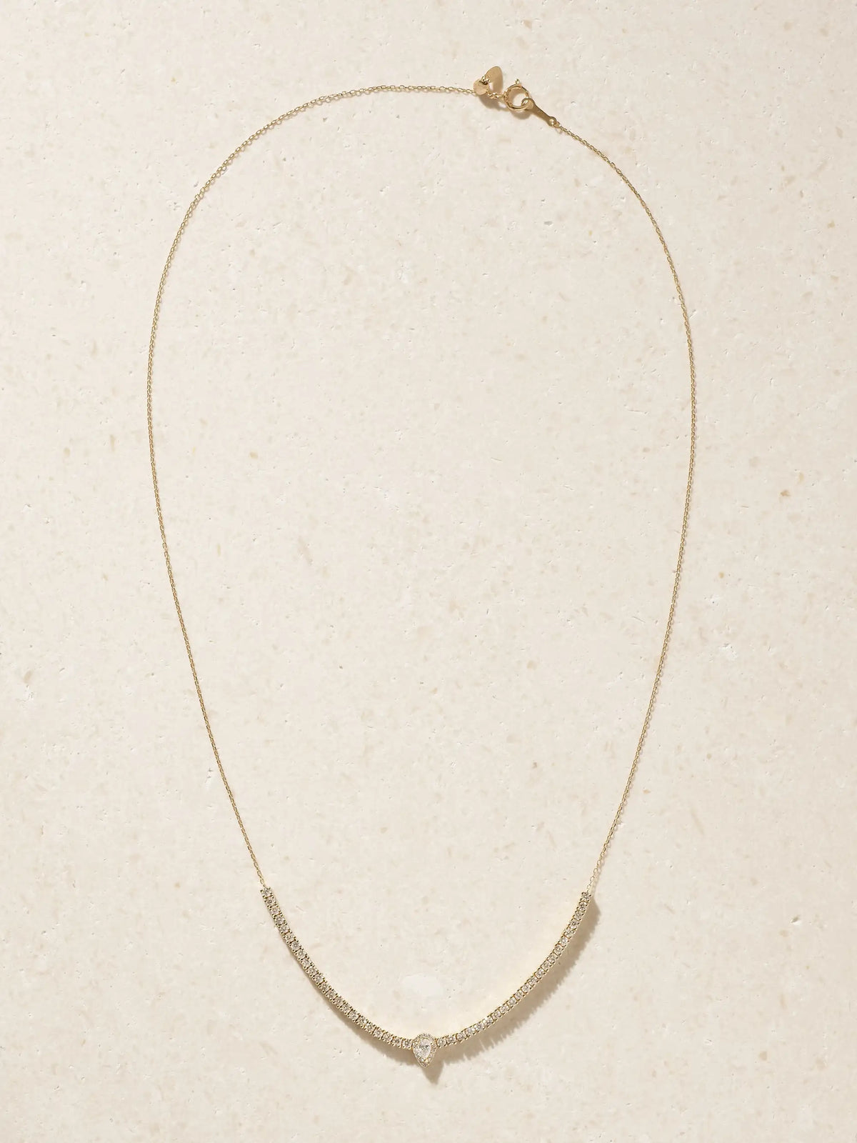 Persée 18-karat Gold Diamond Tennis Necklace