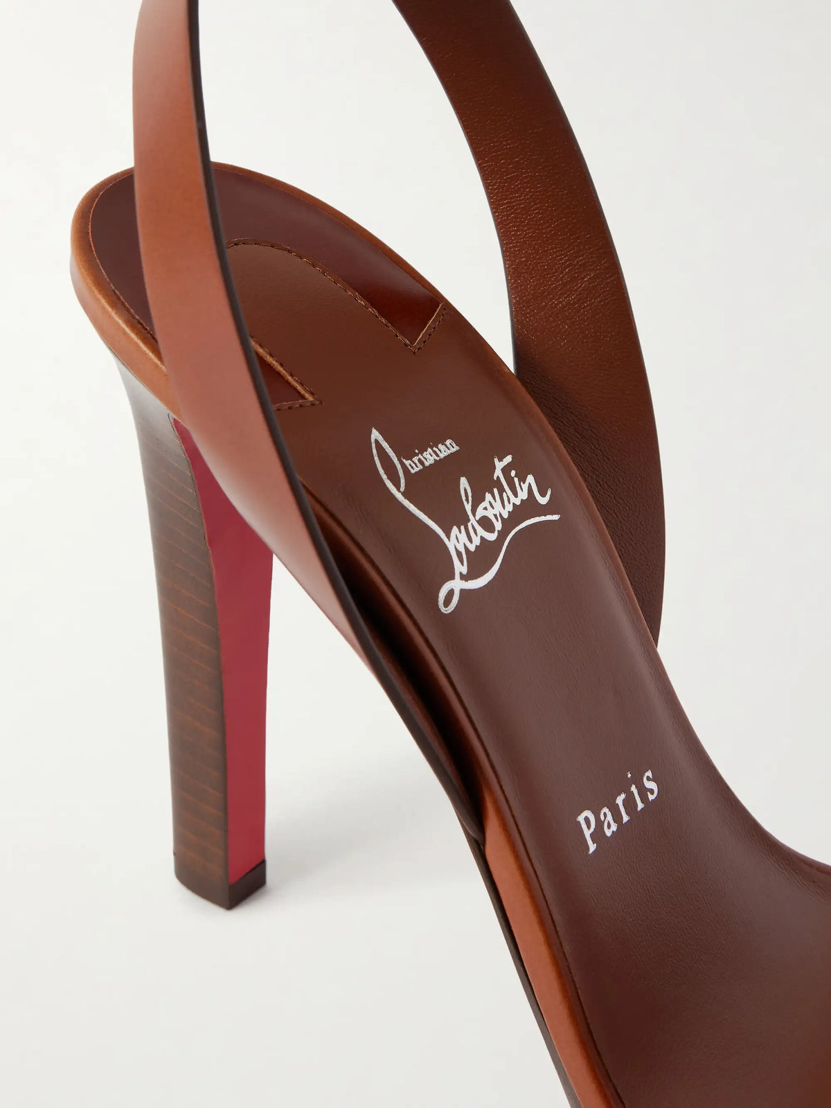 Fanny Leather Platform Sandals