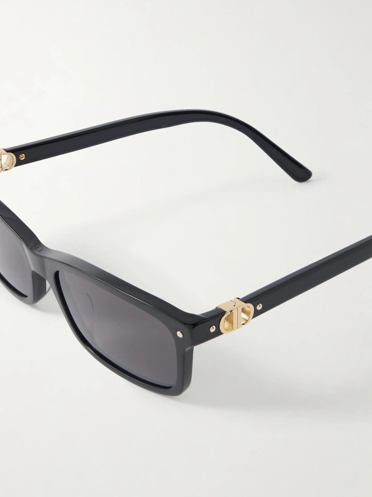 Petit Cd S1i Rectangular-frame Acetate Sunglasses