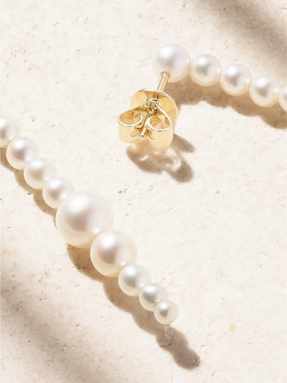 Sienna Moon 14-karat Recycled Gold Pearl Earrings