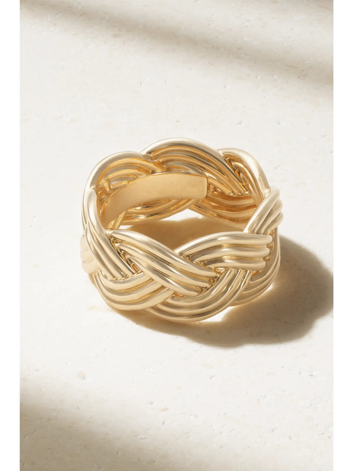 Braided 18-karat Gold Ring