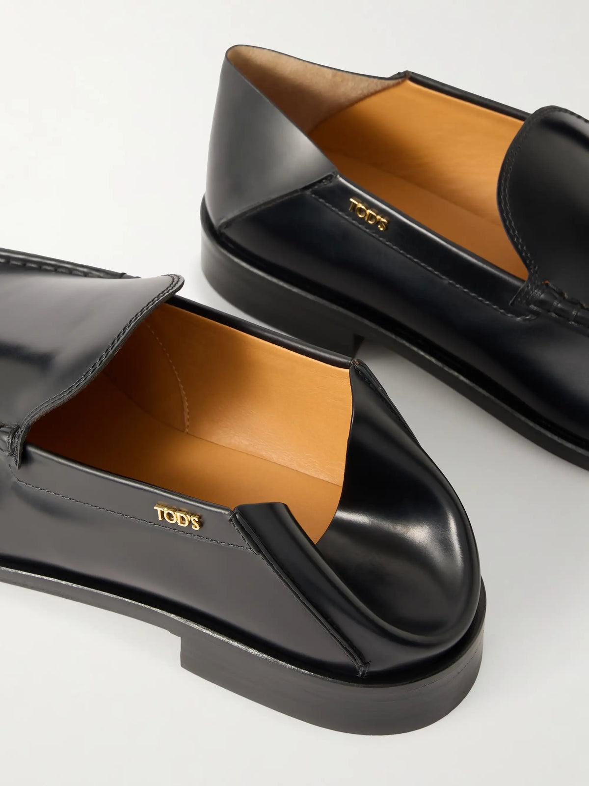 Matte Leather Loafers