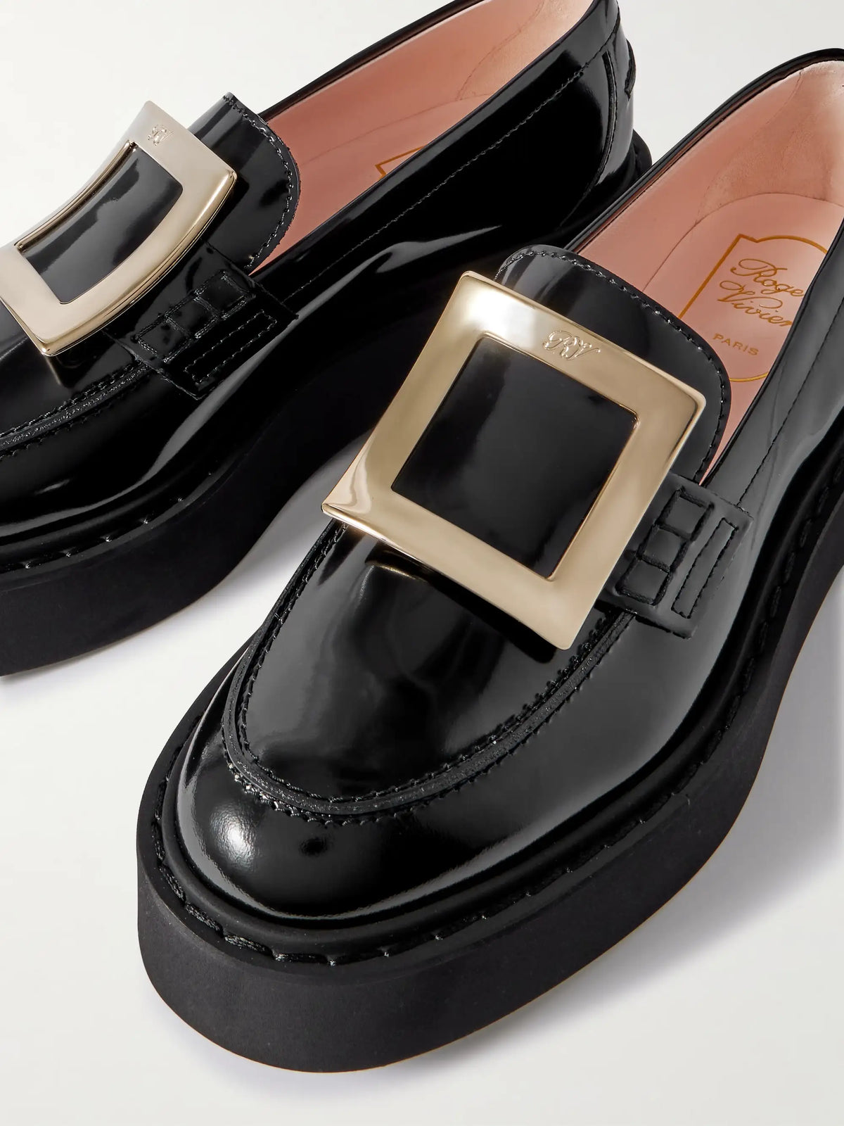 Viv Rangers Patent-leather Loafers