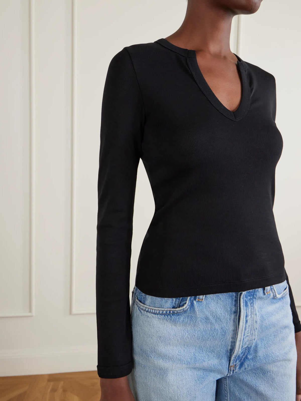 Iman Organic Cotton-jersey T-shirt