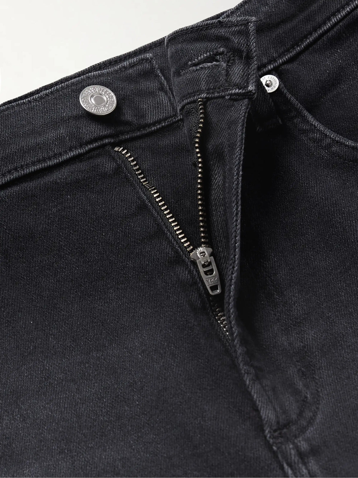 Lyra Frayed Cropped High-rise Wide-leg Jeans