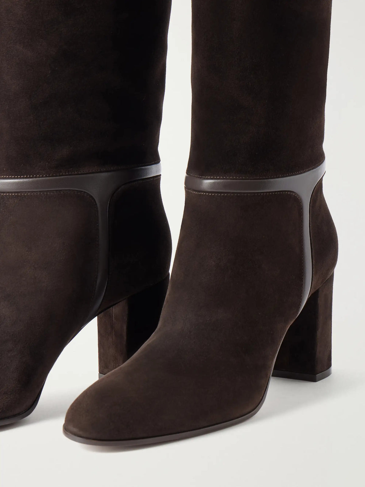 75 Suede Knee Boots