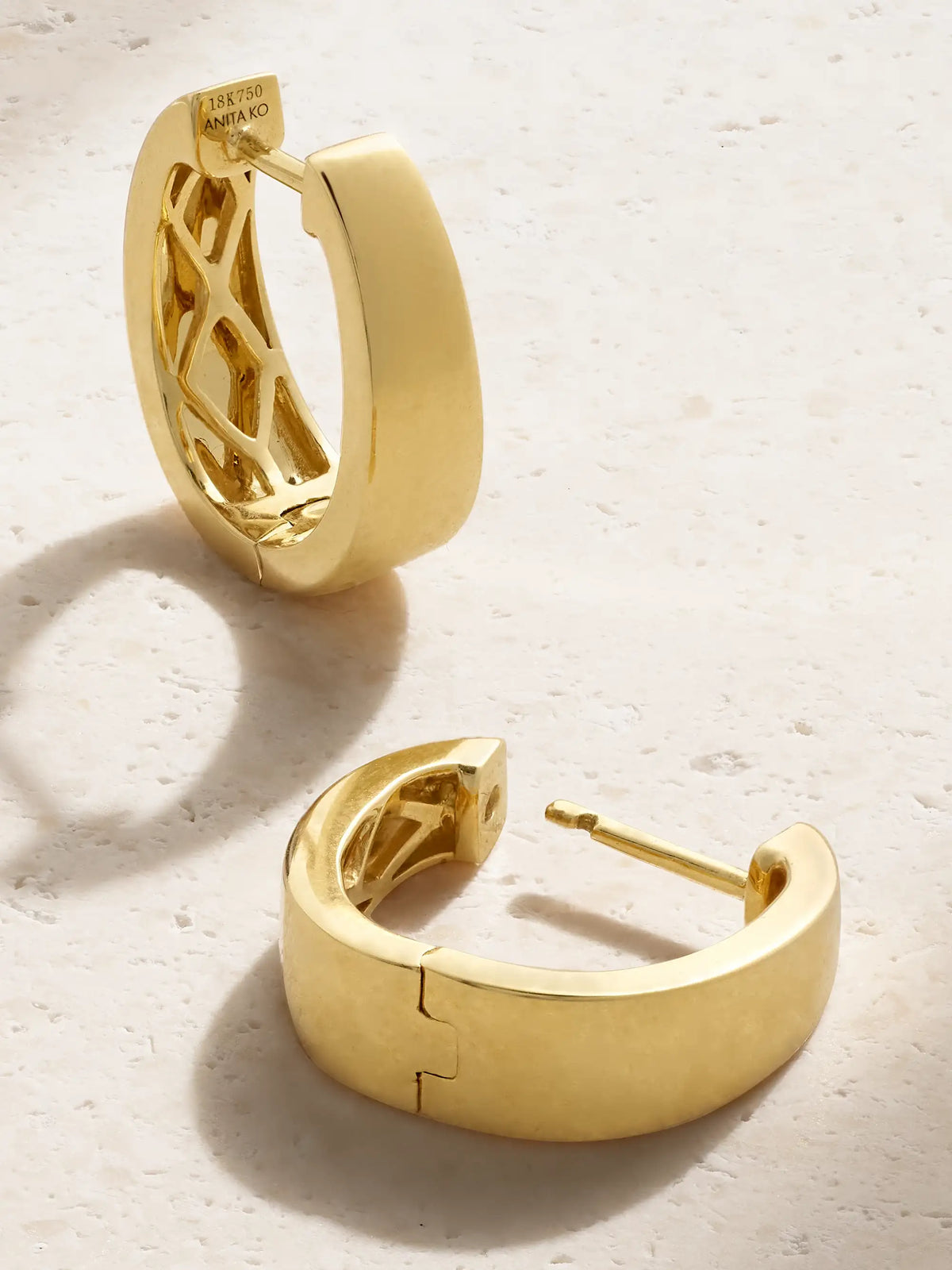 Small Meryl 18-karat Gold Hoop Earrings