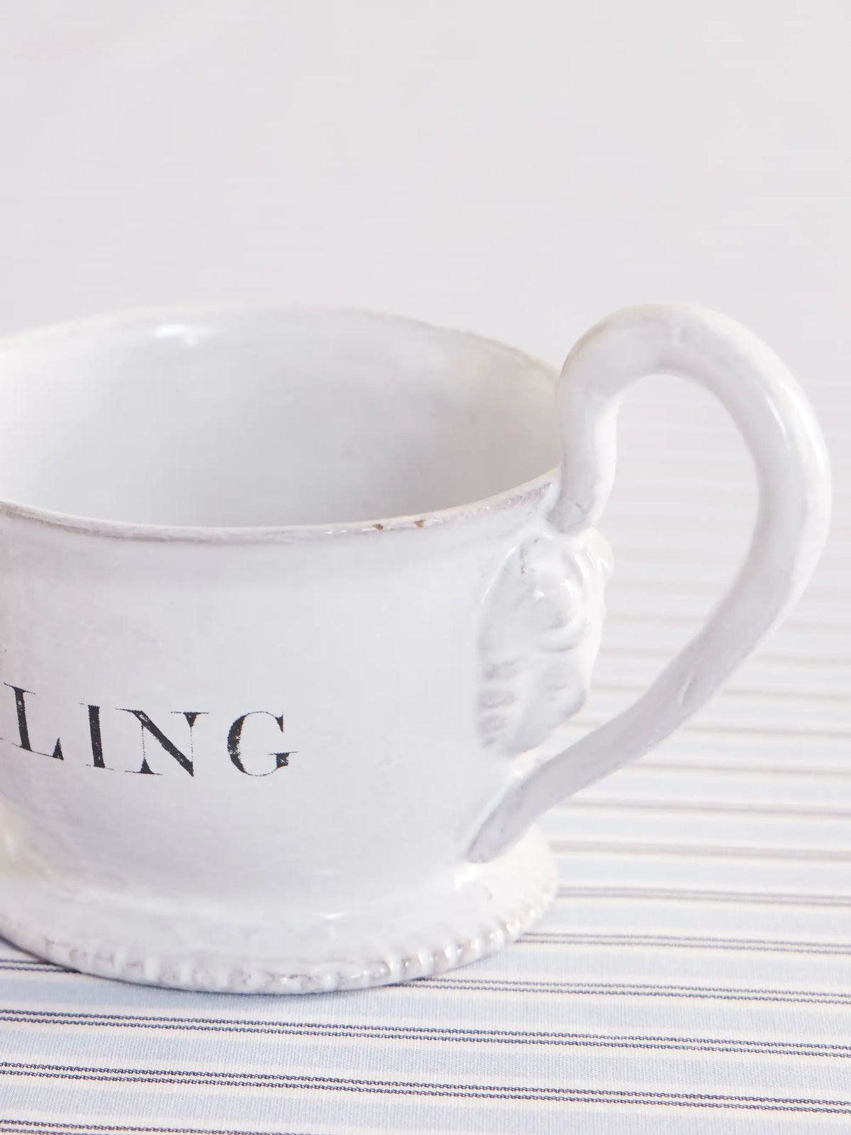 + John Derian Darling Ceramic Teacup