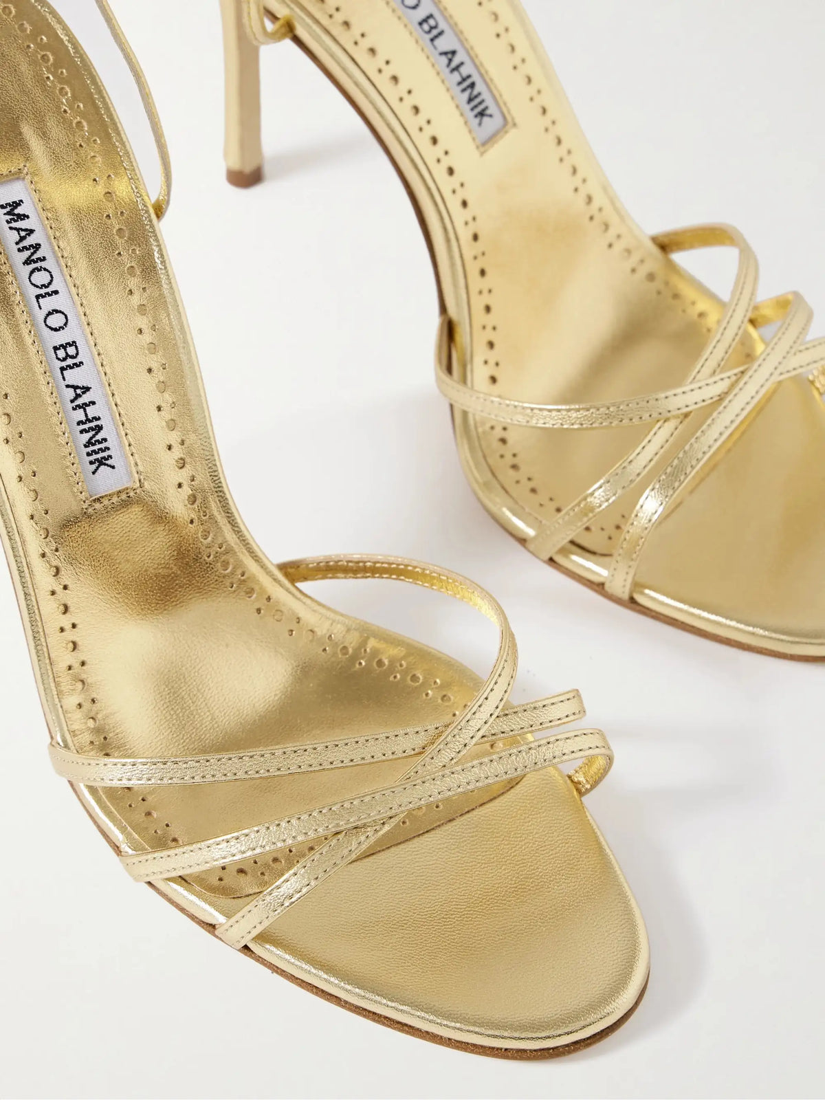 Leva 105 Metallic Leather Sandals
