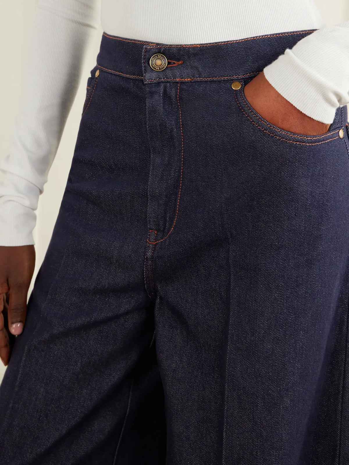 Max Mara Quatto Mid-rise Wide-leg Jeans