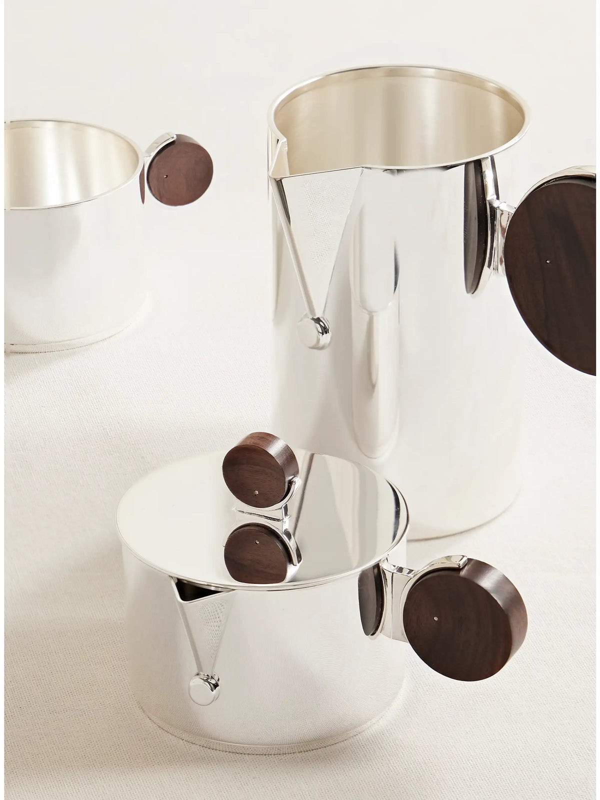 Gigogne Silver-plated And Wood Coffee Pot