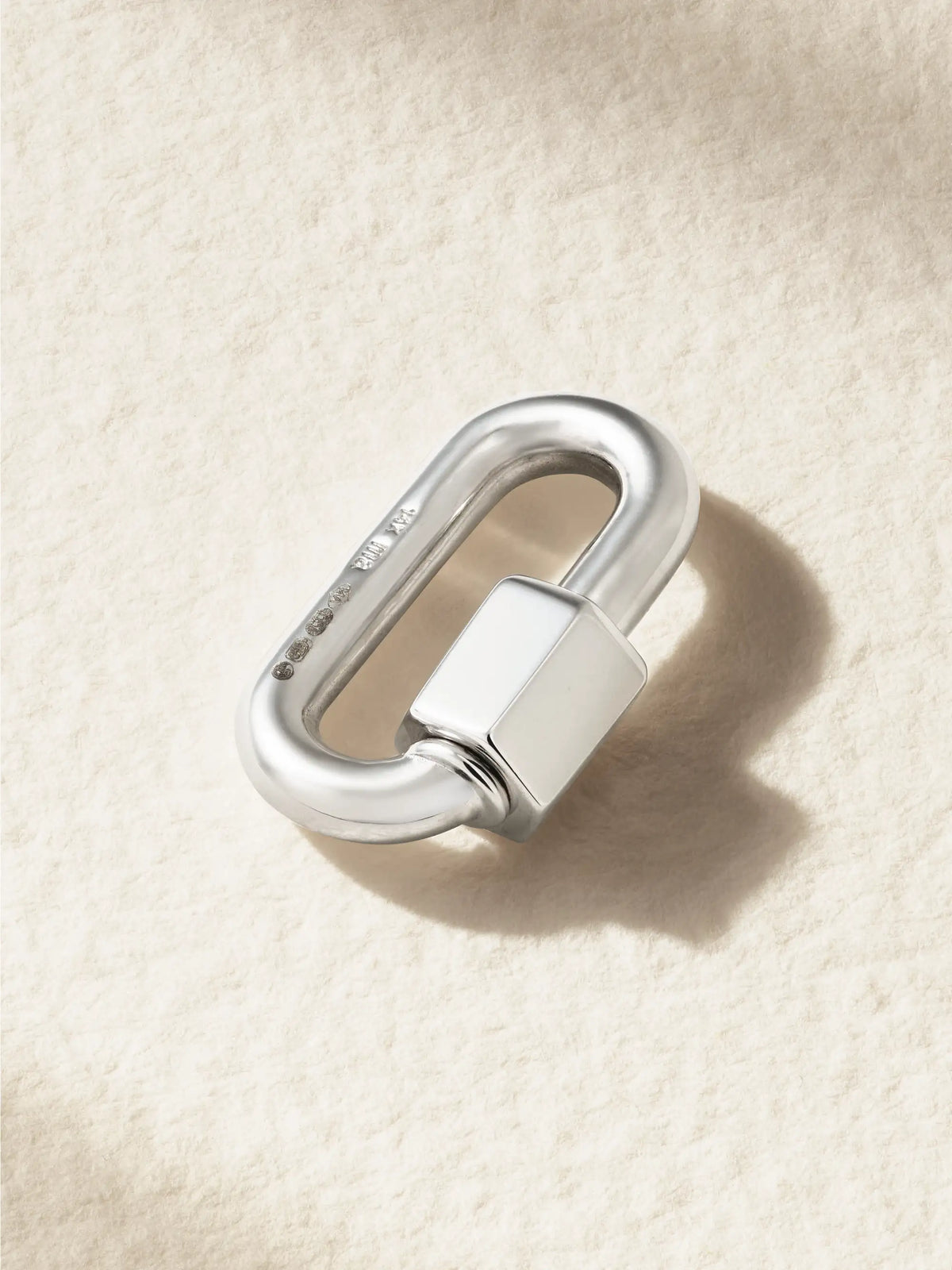 Chubby Babylock 14-karat White Gold Pendant