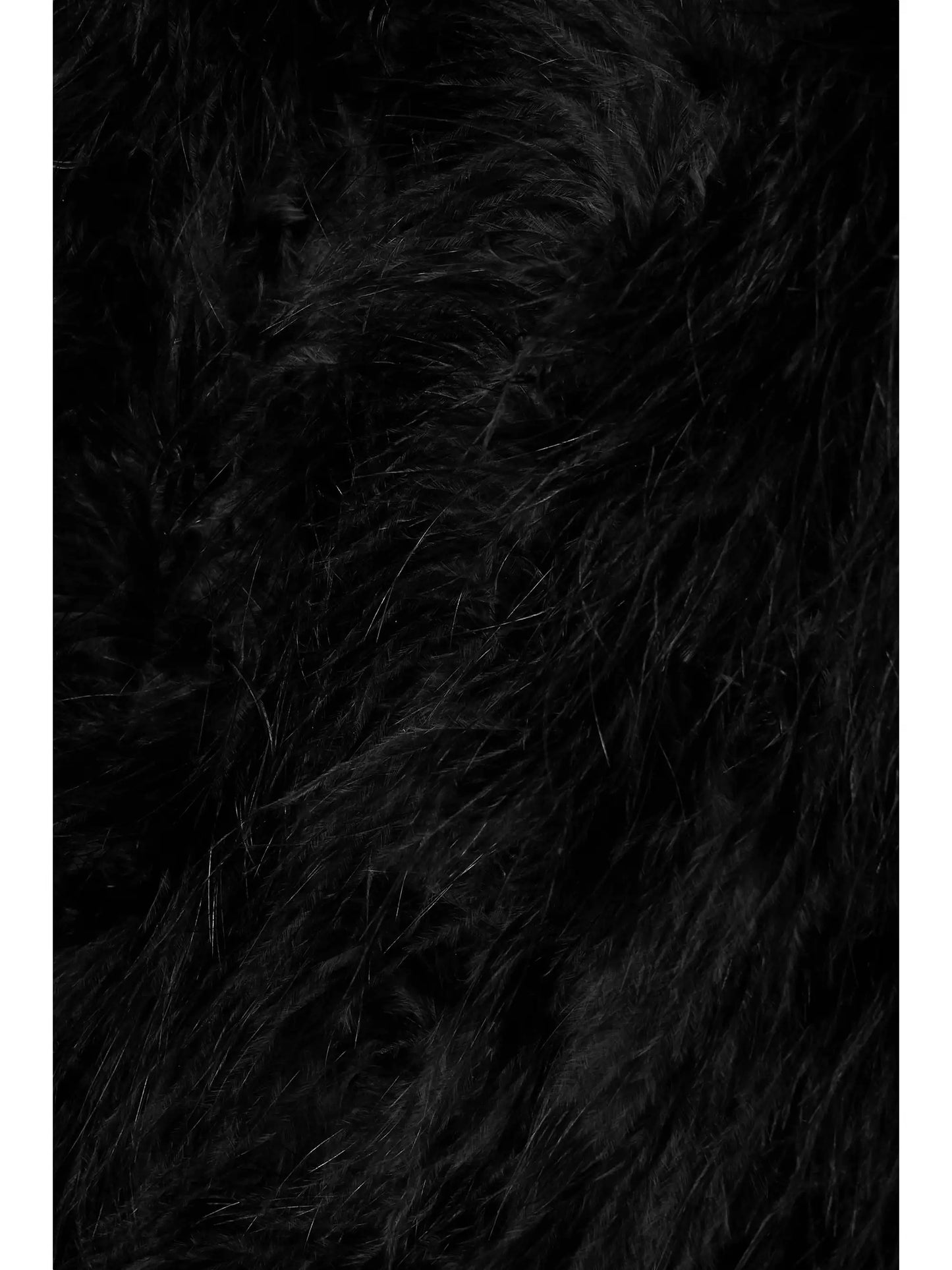 Feather-embellished Silk-satin Vest