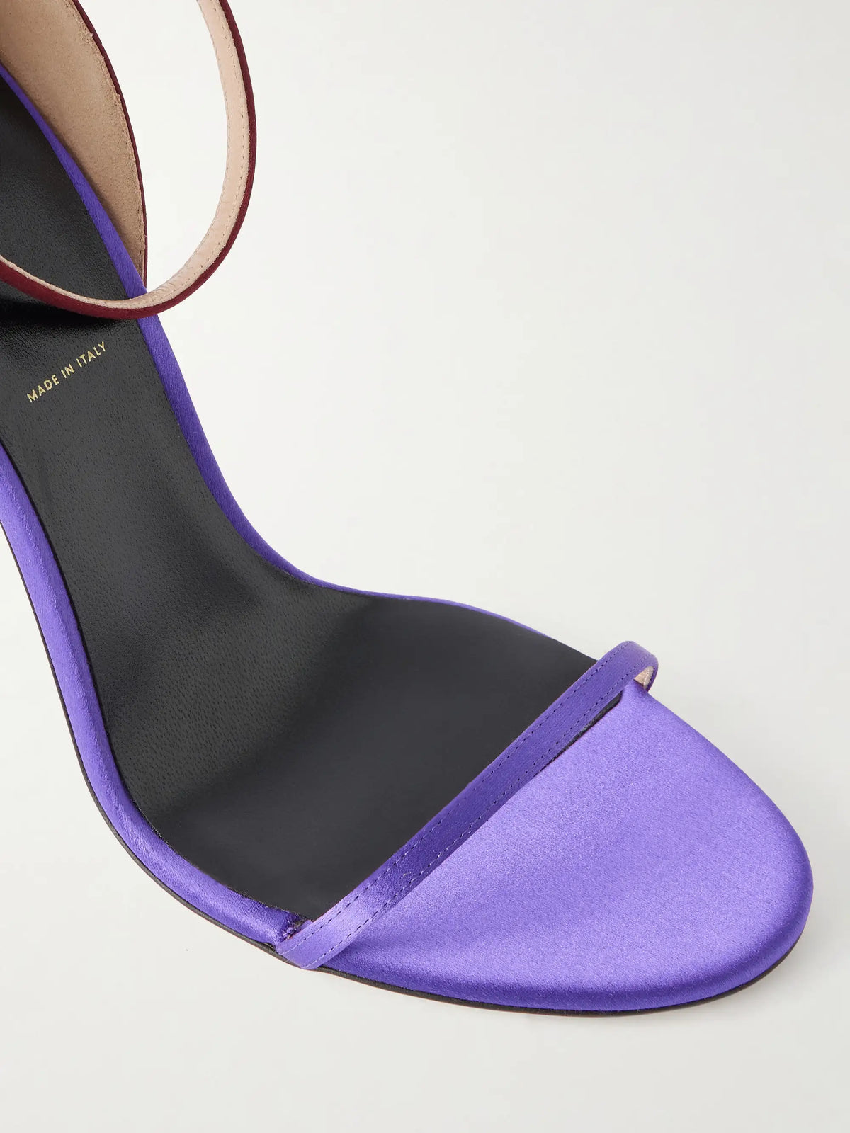 105 Two-tone Satin Sandals
