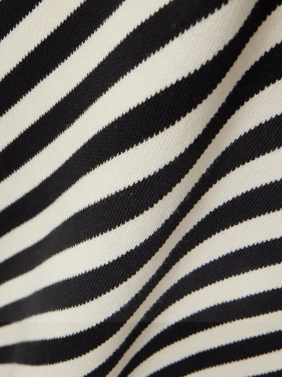 Posse Darcy Striped Pima Cotton Midi Skirt