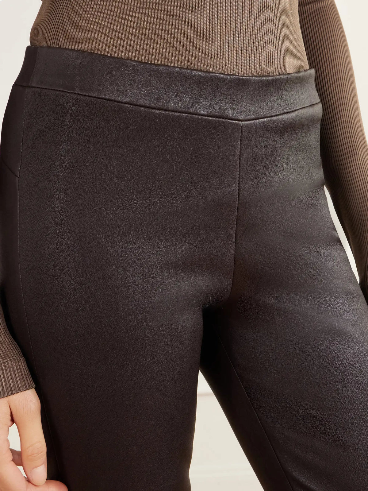 ARMA Roche Paneled Leather Leggings