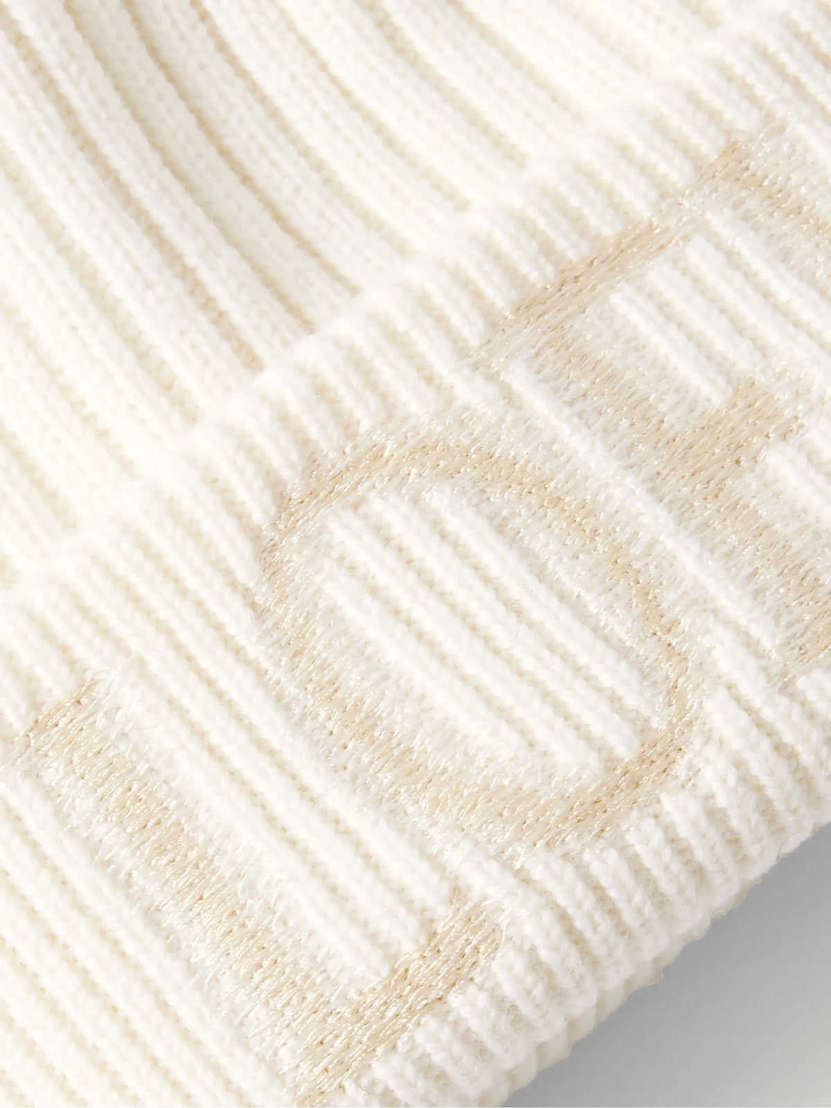 Embroidered Wool Beanie