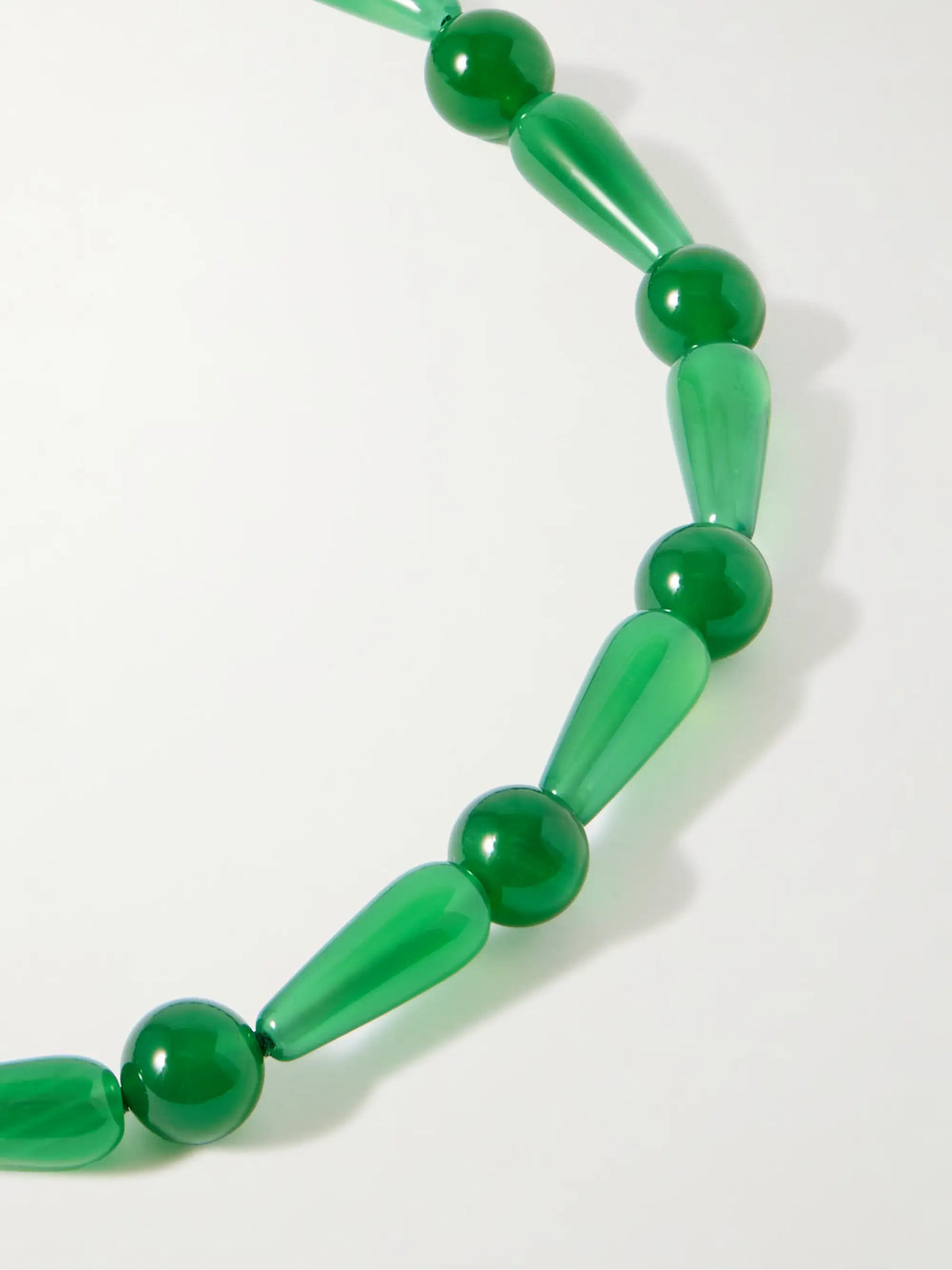 The Depths Of Time Recycled Gold Vermeil Chalcedony Necklace