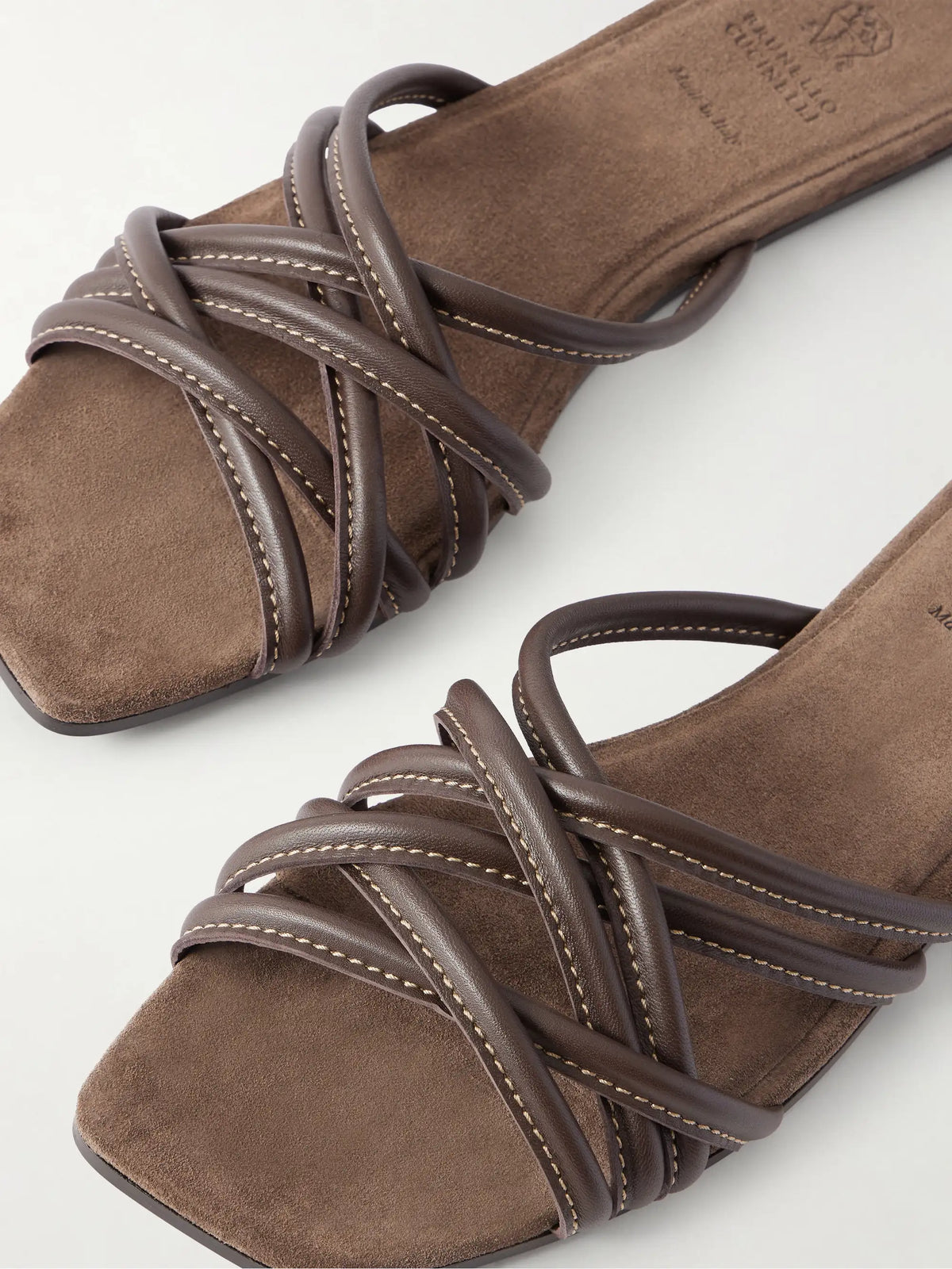 Brunello Cucinelli Leather Sandals