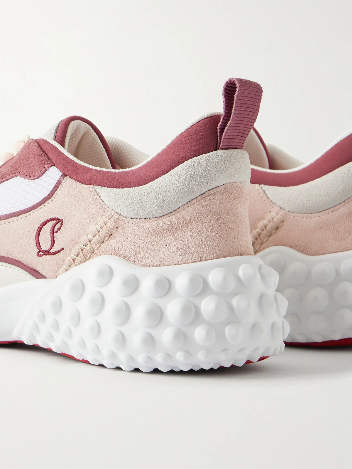 Mara Leather-trimmed Sneakers