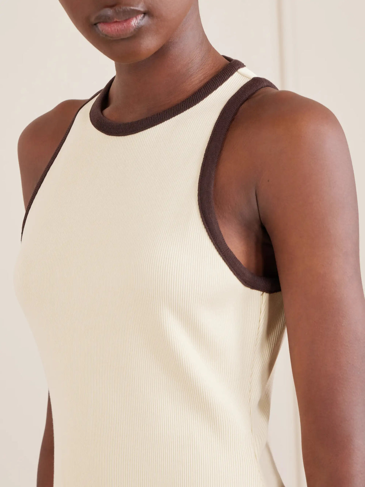 Natalia Tank Organic Cotton-poplin Midi Dress
