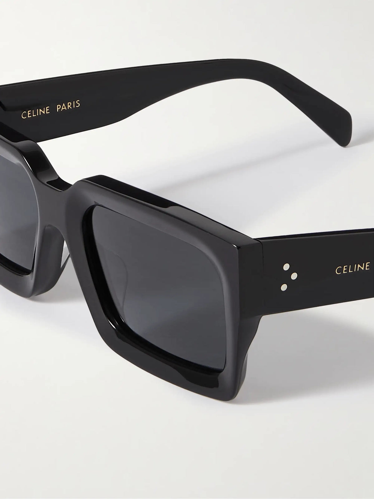 Bold Square-frame Acetate Sunglasses