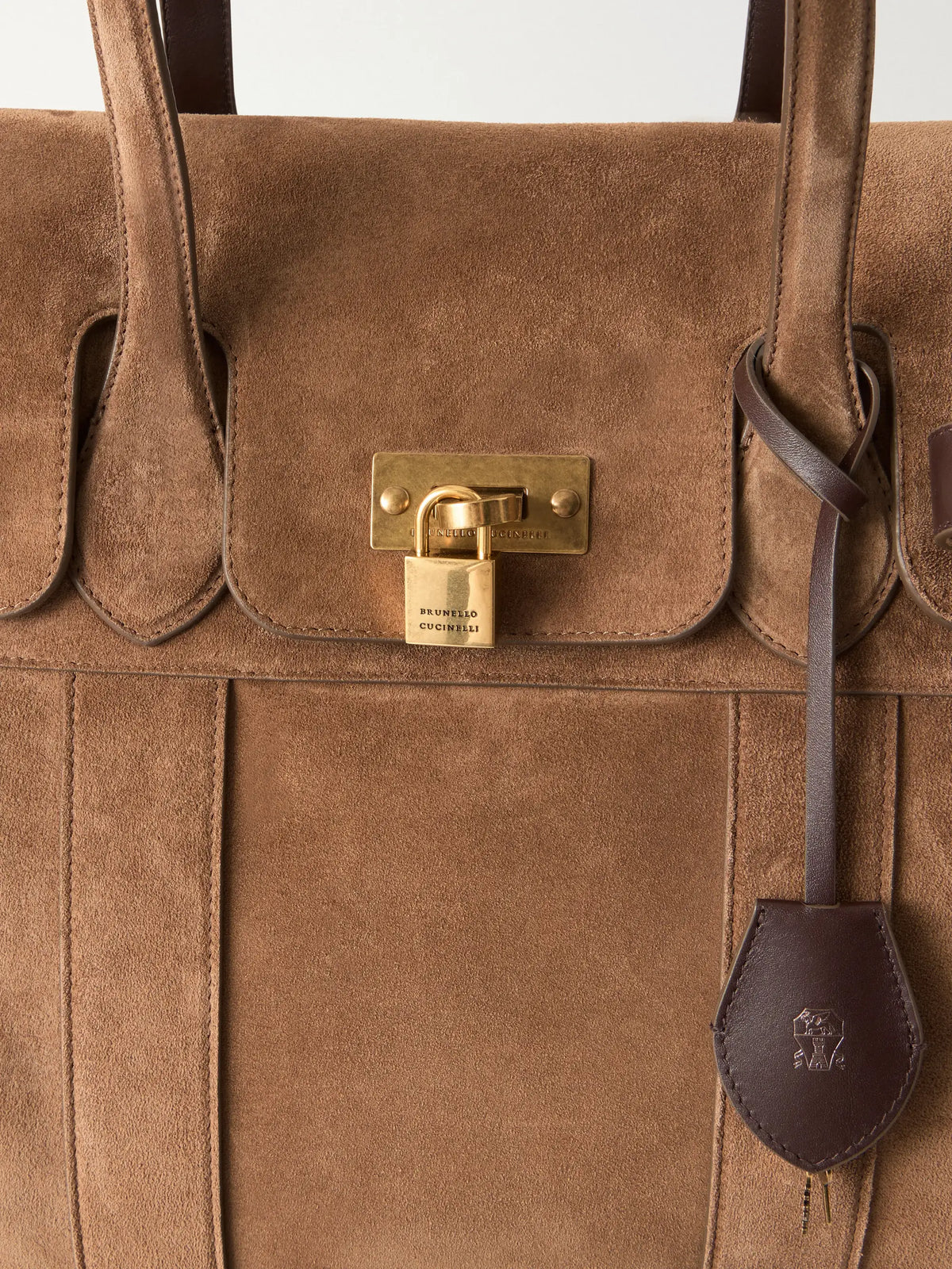 Suede Weekend Bag