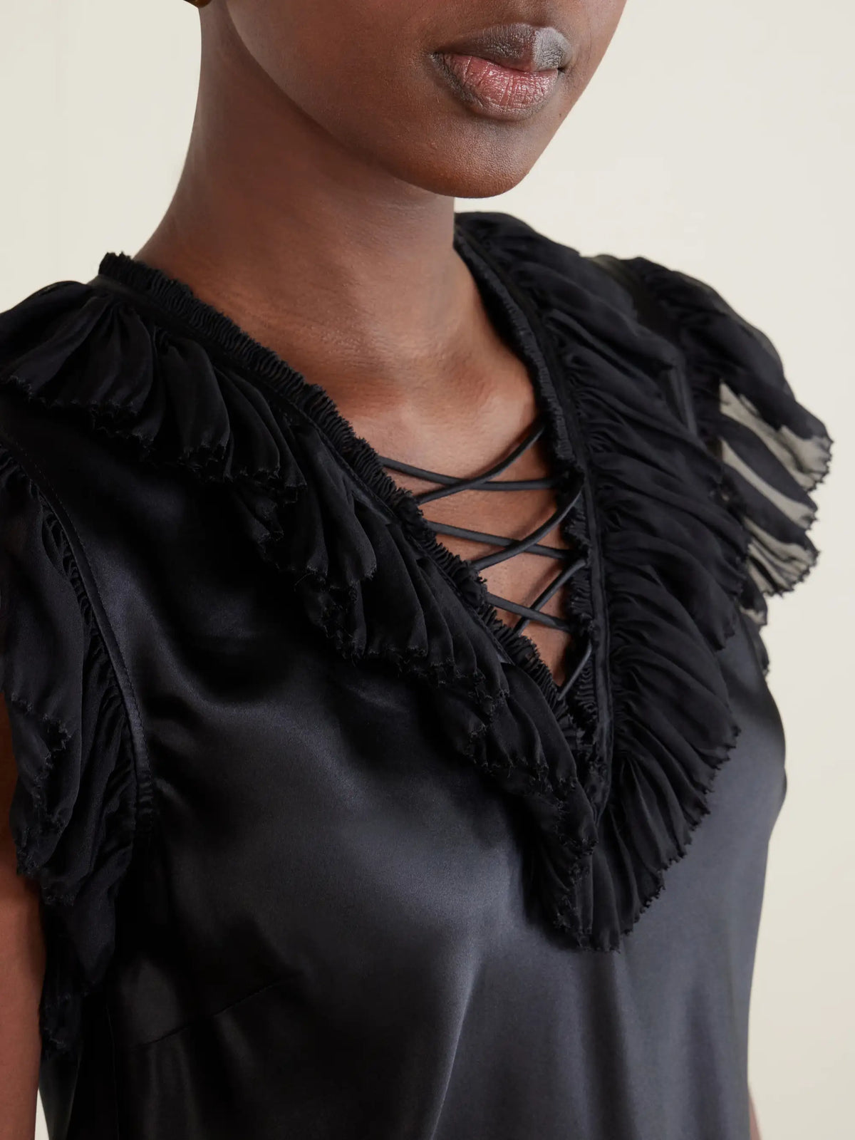 Ulla Johnson Ilyana Ruffled Silk Blouse