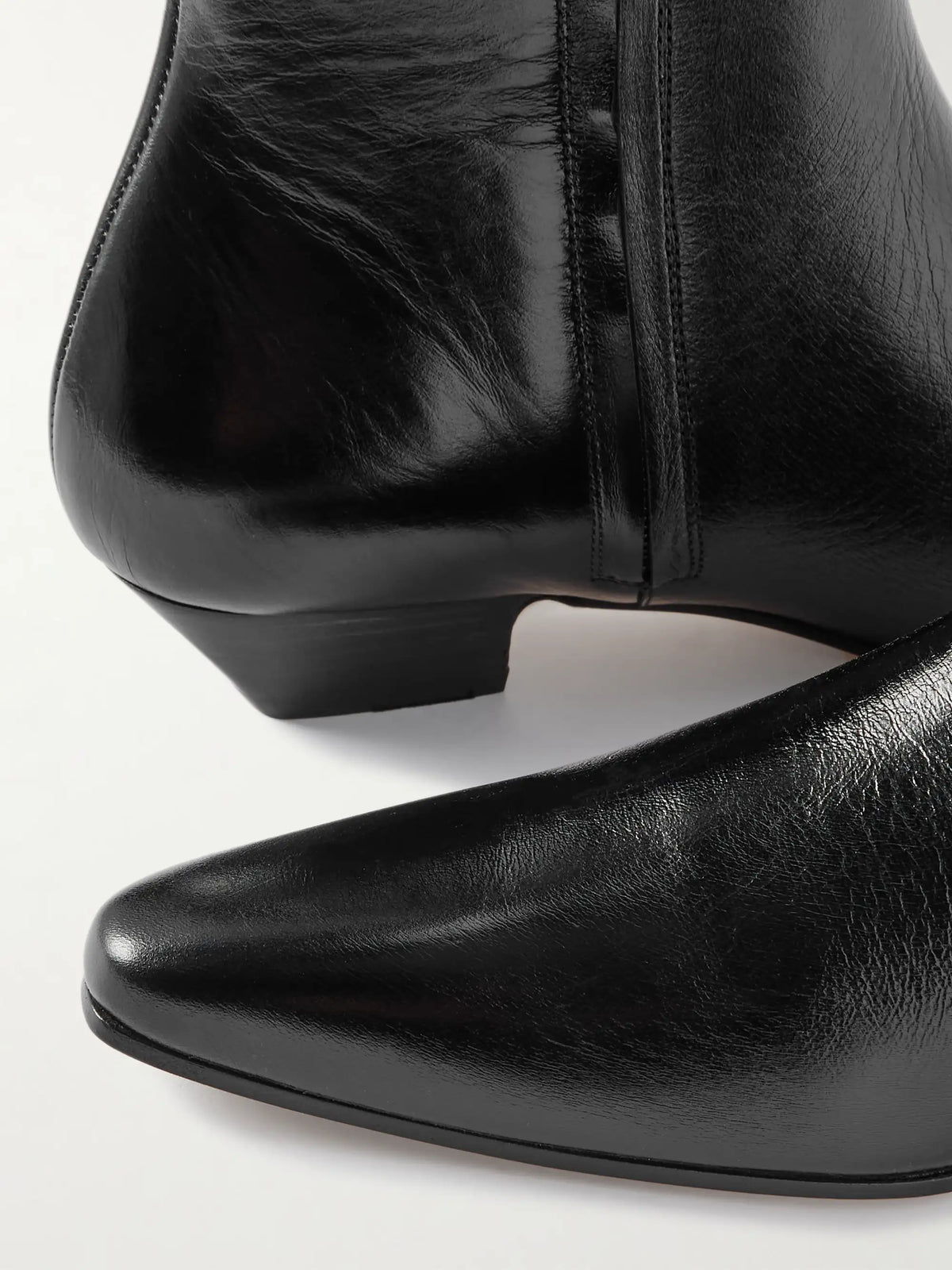 The Lennon Leather Ankle Boots