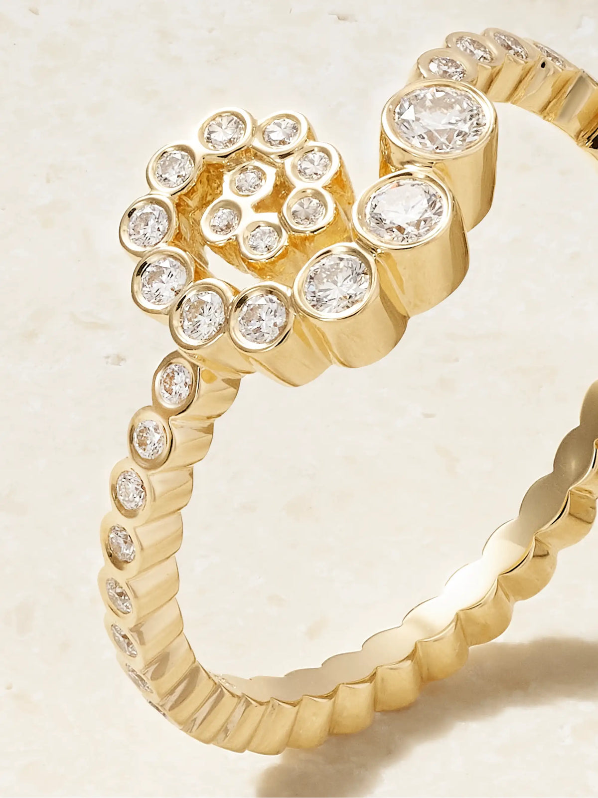 Rêve Escargot 18-karat Recycled Gold Diamond Ring