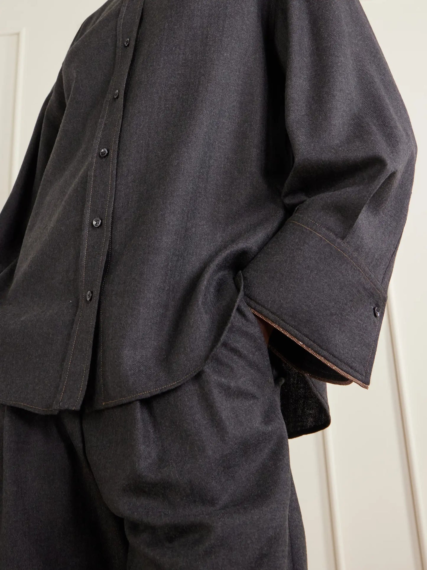Oversized Wool Shirt