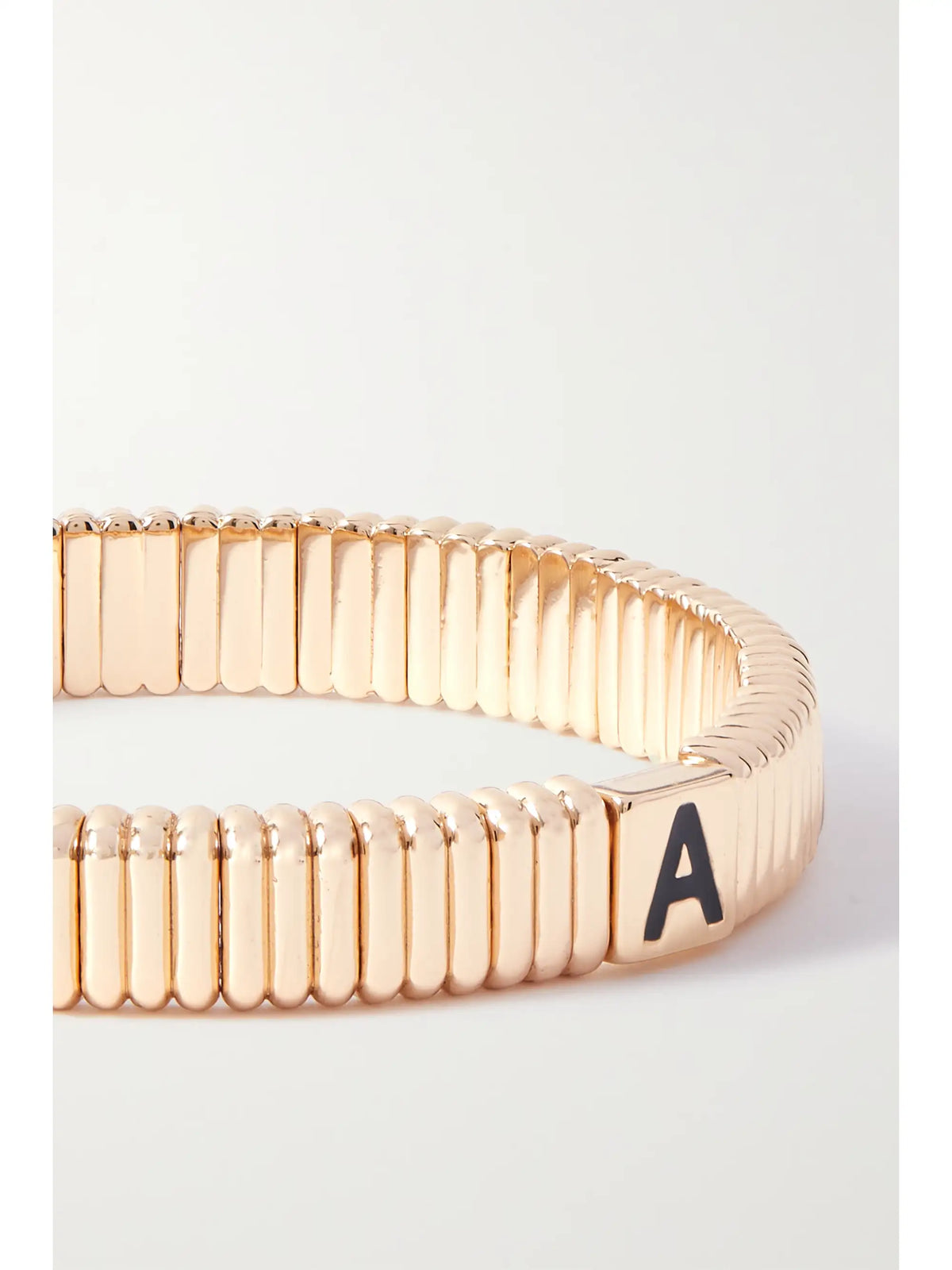 Alphabet Gold-tone Bracelet