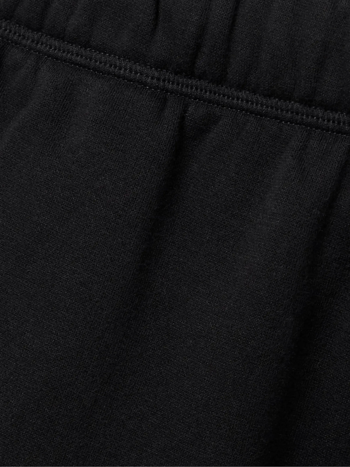 Classic Cotton-blend Jersey Straight-leg Pants - Onyx