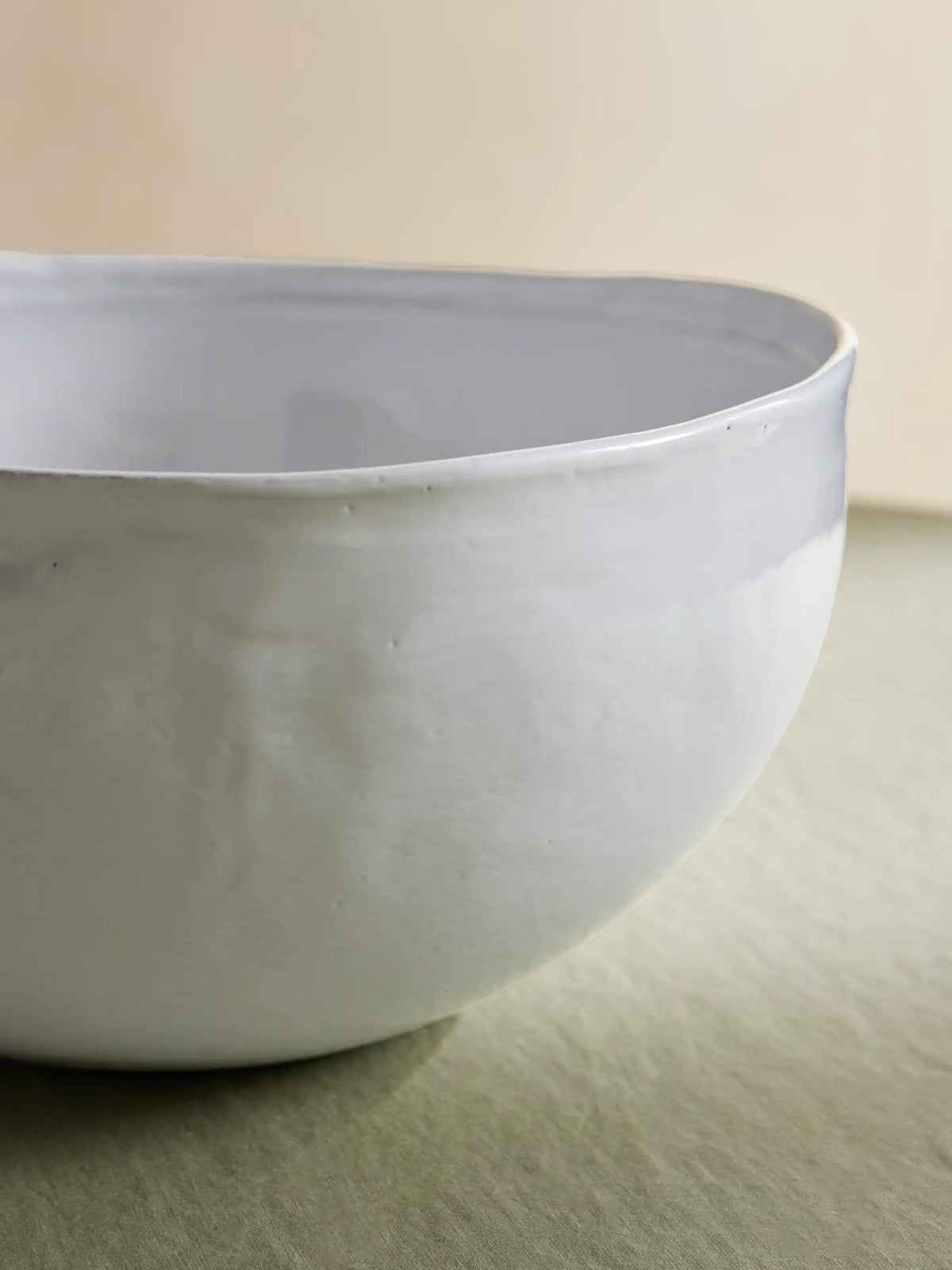 Simple Large Ceramic Salad Bowl
