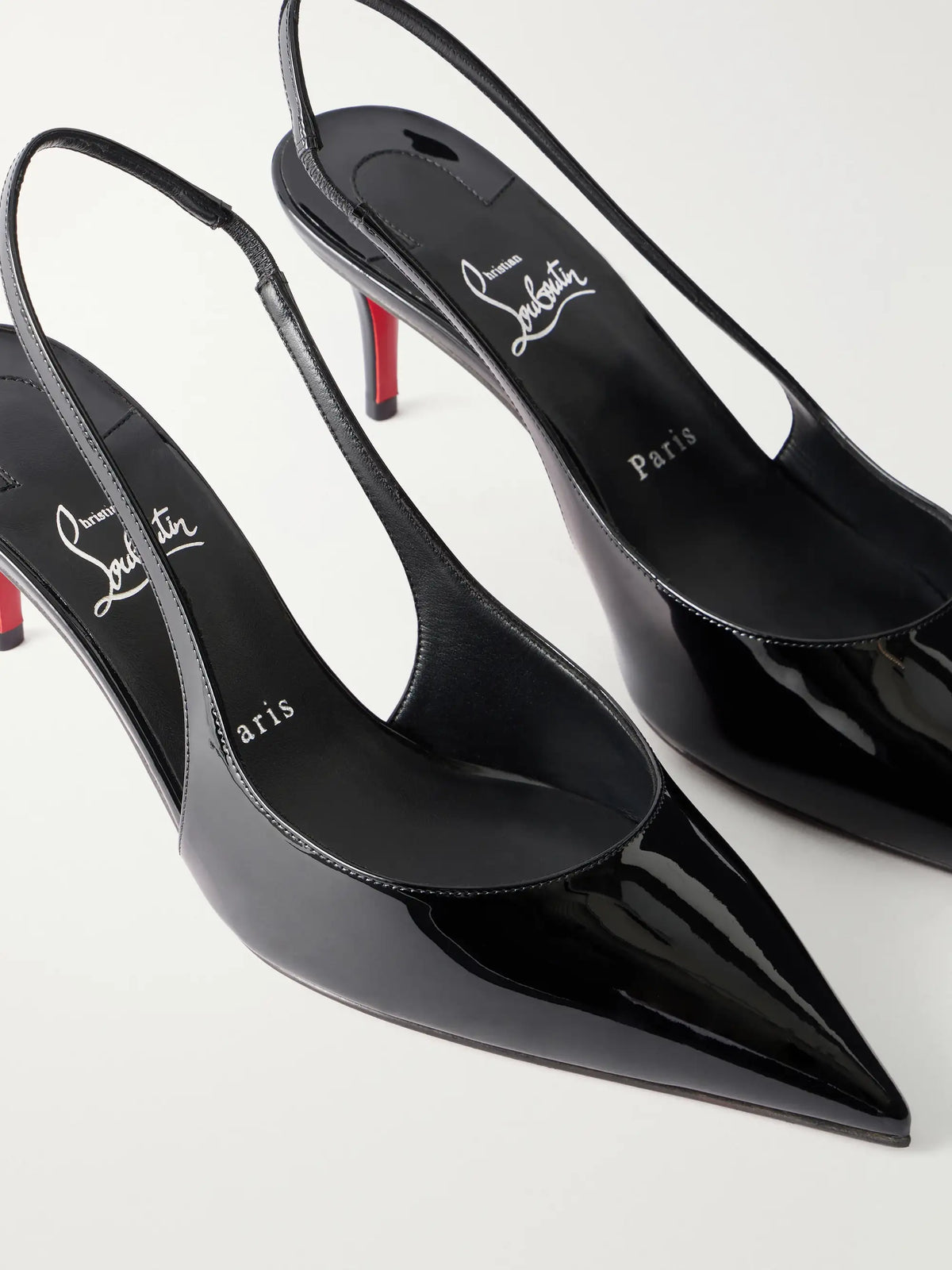 Miss Z 60 Patent-leather Slingback Pumps