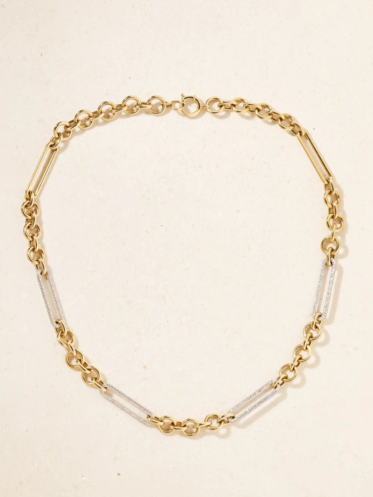 FoundRae 18-karat Gold Diamond Necklace