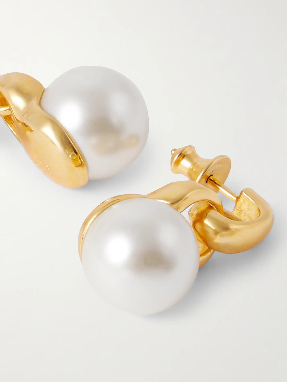 Everyday Gold Vermeil Pearl Earrings