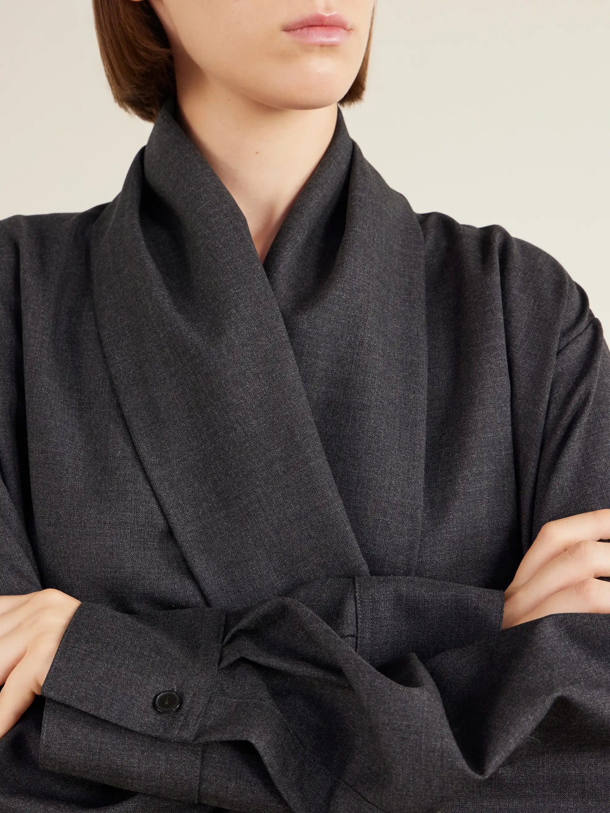 Calvin Klein Collection Aura Wool-twill Blazer