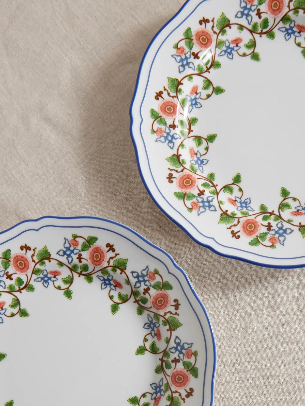 + Ginori 1735 Set Of Two Martina Porcelain Dessert Plates