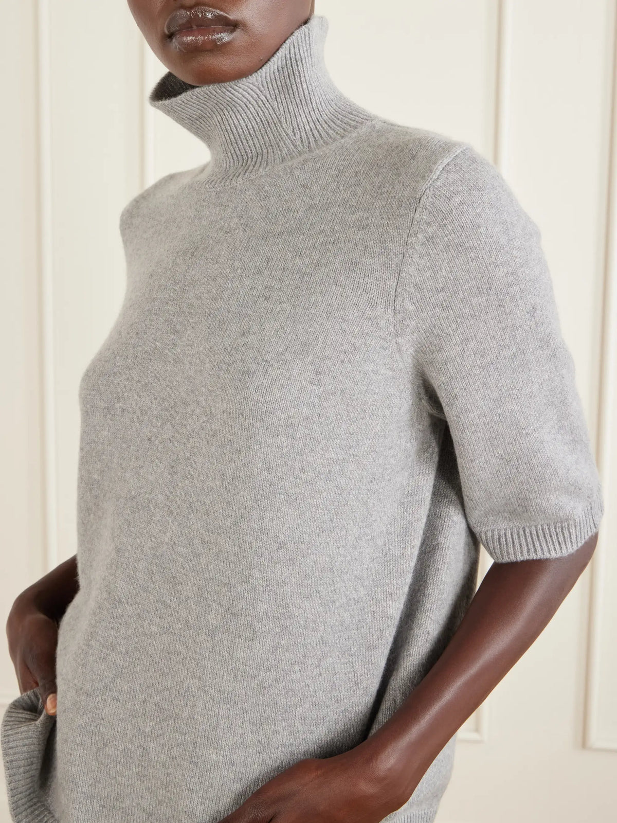Cashmere-blend Turtleneck Sweater